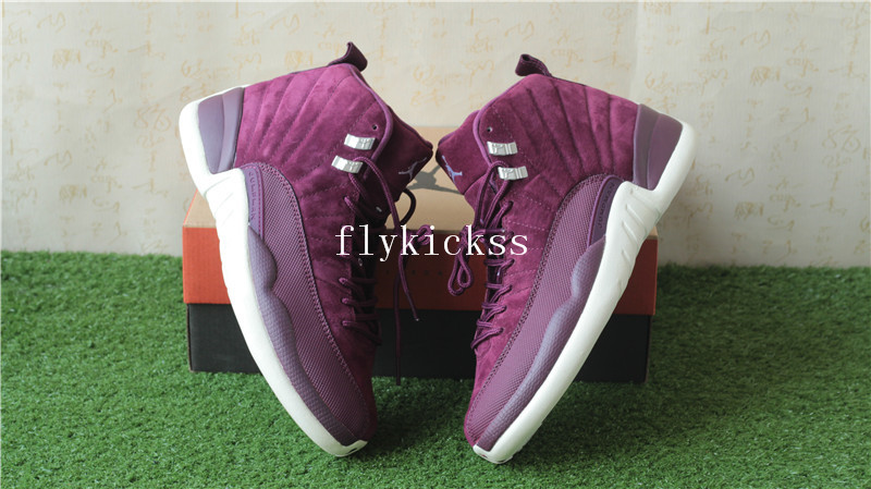 Air Jordan 12 PSNY Bordeaux Suede